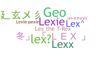 उपनाम - Lex