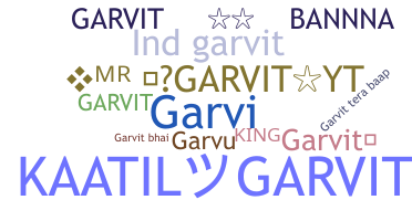 उपनाम - Garvit