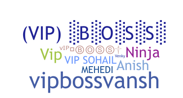 उपनाम - vipboss