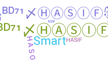 उपनाम - Hasif