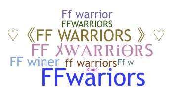 उपनाम - FFwarriors
