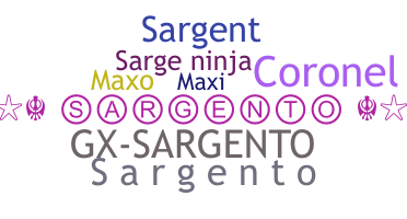 उपनाम - Sargento