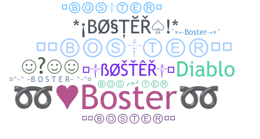 उपनाम - Boster