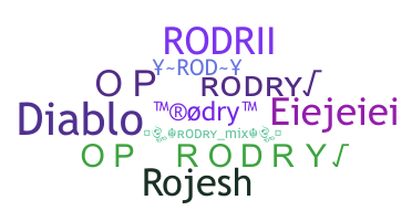 उपनाम - Rodry