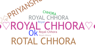उपनाम - Royalchhora