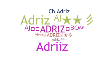उपनाम - Adriz