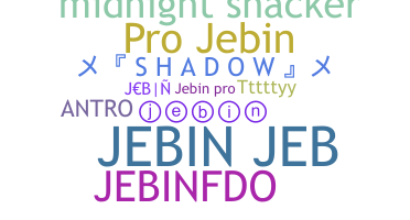 उपनाम - Jebin