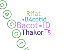 उपनाम - BacotID