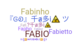 उपनाम - Fabio