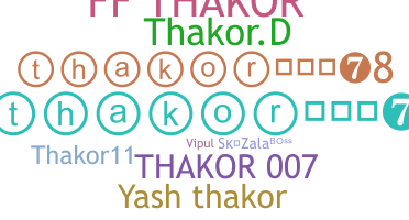 उपनाम - Thakor007