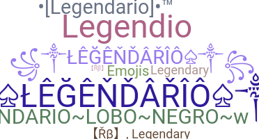 उपनाम - legendario