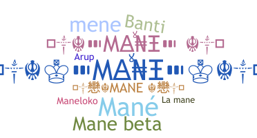 उपनाम - Mane
