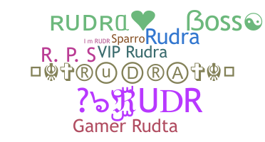 उपनाम - RUDR