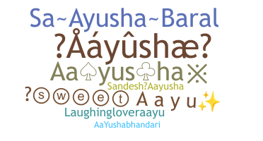 उपनाम - Aayusha