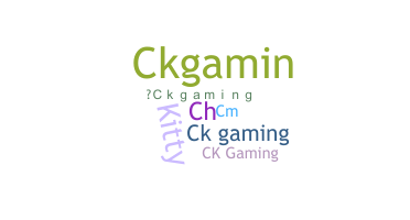 उपनाम - Ckgaming