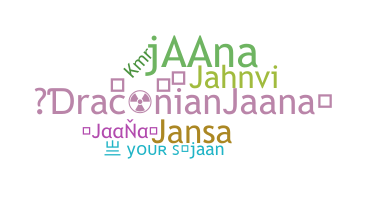 उपनाम - Jaana