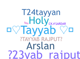 उपनाम - Tayyab