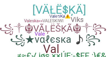 उपनाम - valeska