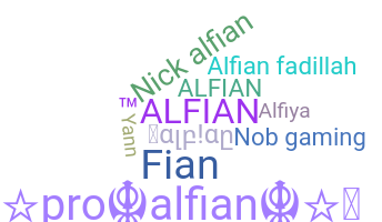 उपनाम - Alfian