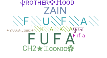 उपनाम - fufa