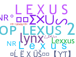 उपनाम - Lexus