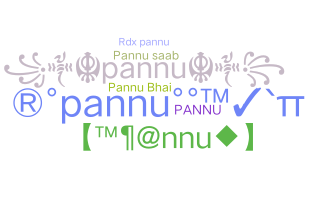 उपनाम - Pannu