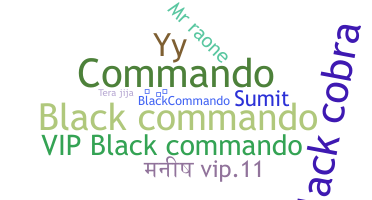 उपनाम - BlackCommando
