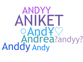 उपनाम - Andyy