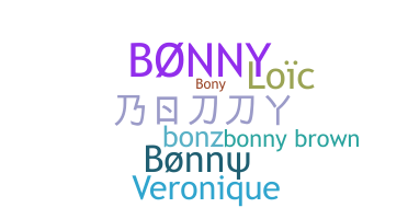 उपनाम - Bonny