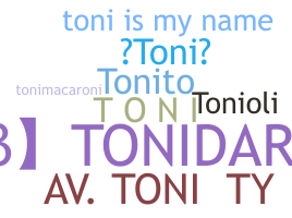 उपनाम - Toni