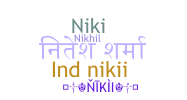 उपनाम - Nikii