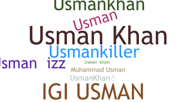 उपनाम - UsmanKhan