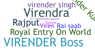 उपनाम - Virender