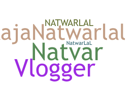 उपनाम - Natwarlal