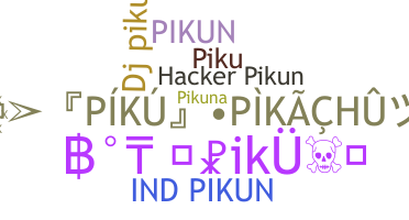 उपनाम - Pikun