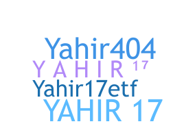 उपनाम - Yahir17
