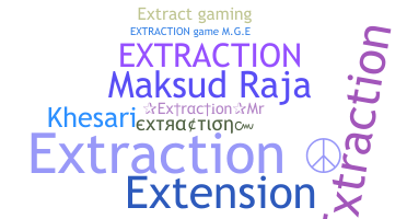 उपनाम - extraction