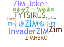 उपनाम - ZIM