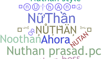 उपनाम - Nuthan