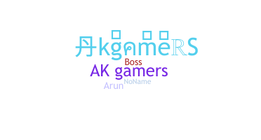 उपनाम - AkGamers