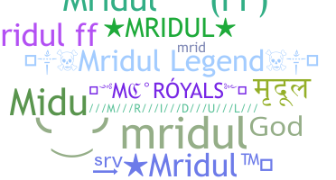 उपनाम - Mridul