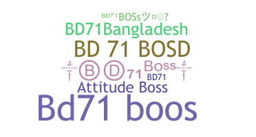 उपनाम - BD71BosS