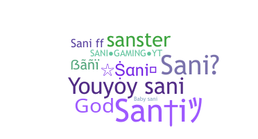 उपनाम - SANI