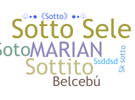उपनाम - Sotto