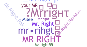 उपनाम - Mrright
