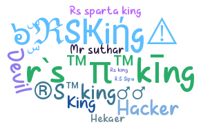 उपनाम - RSking