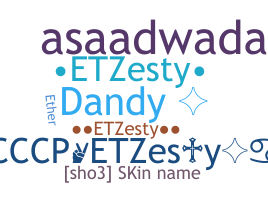 उपनाम - ETZesty