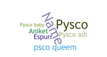 उपनाम - pysco