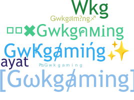 उपनाम - Gwkgaming
