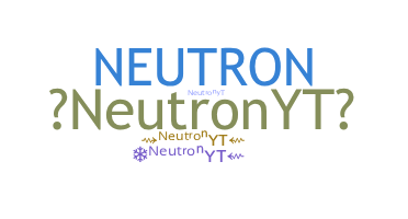 उपनाम - NeutronYT